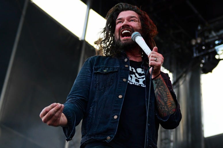 Taking Back Sunday at the Vans Warped Tour