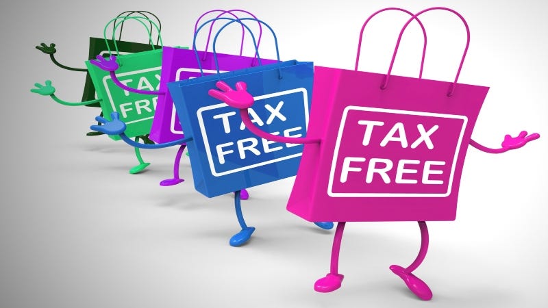 Tax Free Getty Images
