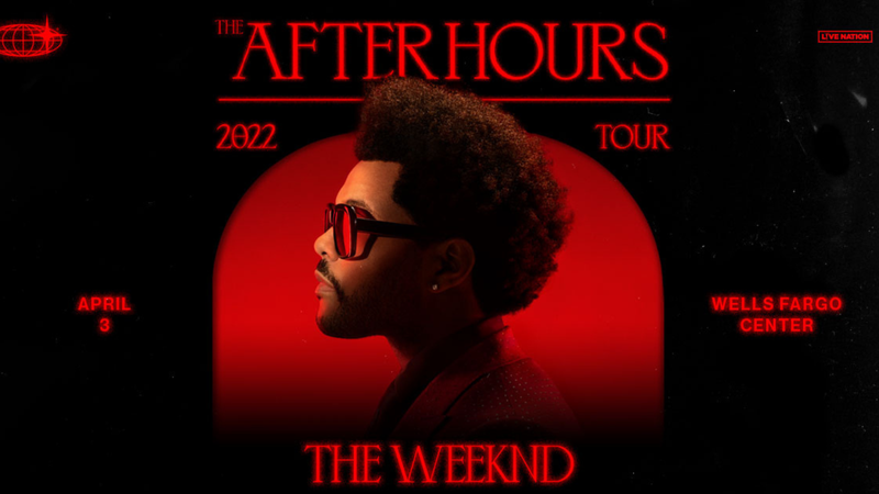 The Weeknd at the Wells Fargo Center