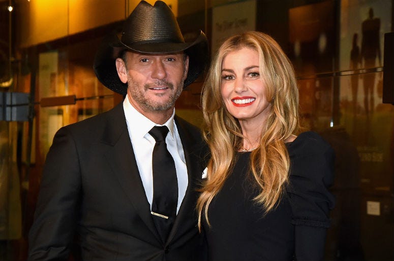 Tim McGraw and Faith Hill