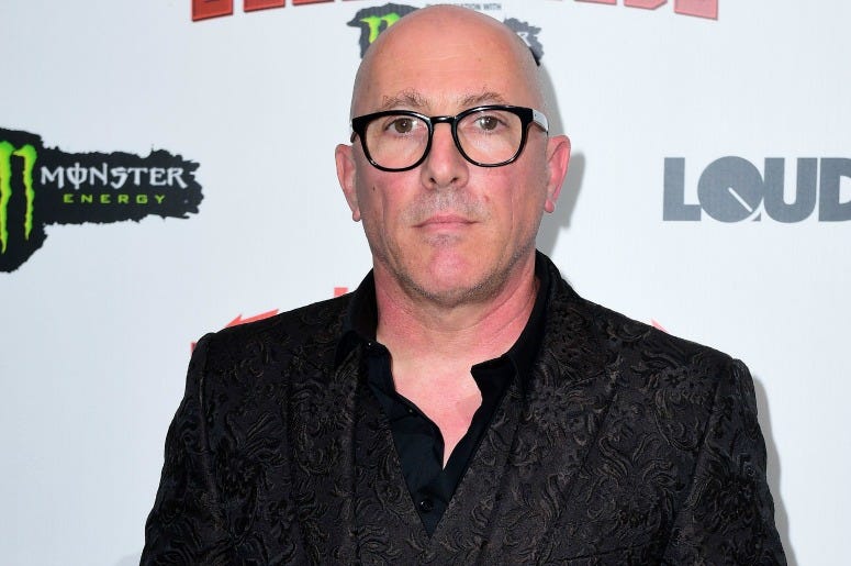 Maynard James Keenan wins the Icon award at the Metal Hammer Golden Gods Awards 2018 held at indigo at The O2 in London.