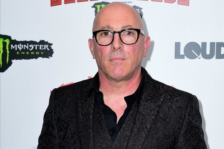 Maynard James Keenan wins the Icon award at the Metal Hammer Golden Gods Awards 2018.
