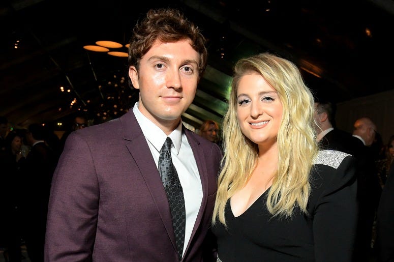 Daryl Sabara and Meghan Trainor attend City Of Hope Spirit Of Life Gala 2019