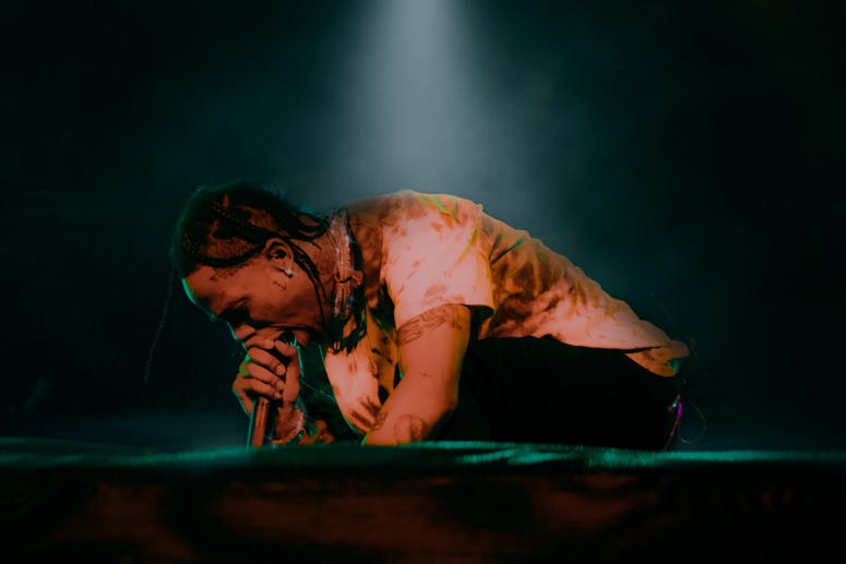 Travis Scott performs at 'Made In America.'