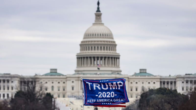 Pro-Trump supporters storm the U.S. Capitol following a rally with President Donald Trump on January 6, 2021 in Washington, DC.