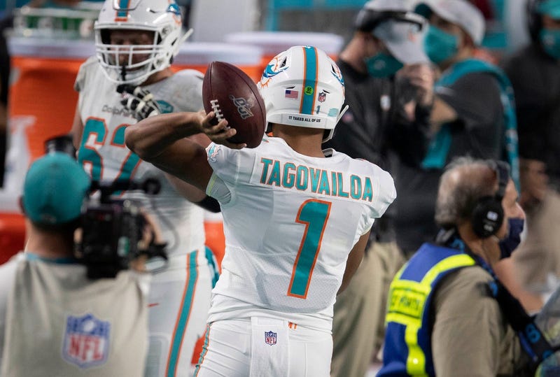 Miami Dolphins QB Tua Tagovailoa