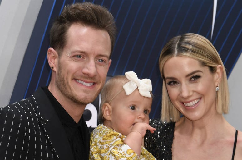Tyler Hubbard, Hayley Hubbard, Florida Georgia Line. 52nd Annual CMA Awards