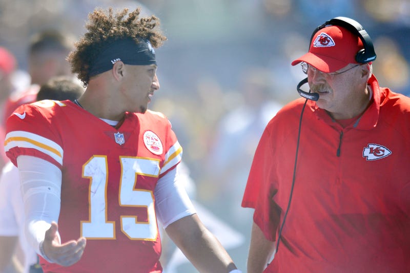 Patrick Mahomes won the NFL MVP in 2018 under Andy Reid's tutelage.