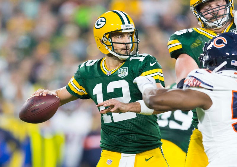 Aaron Rodgers and the Packers will open the 2019 season against the Chicago Bears.