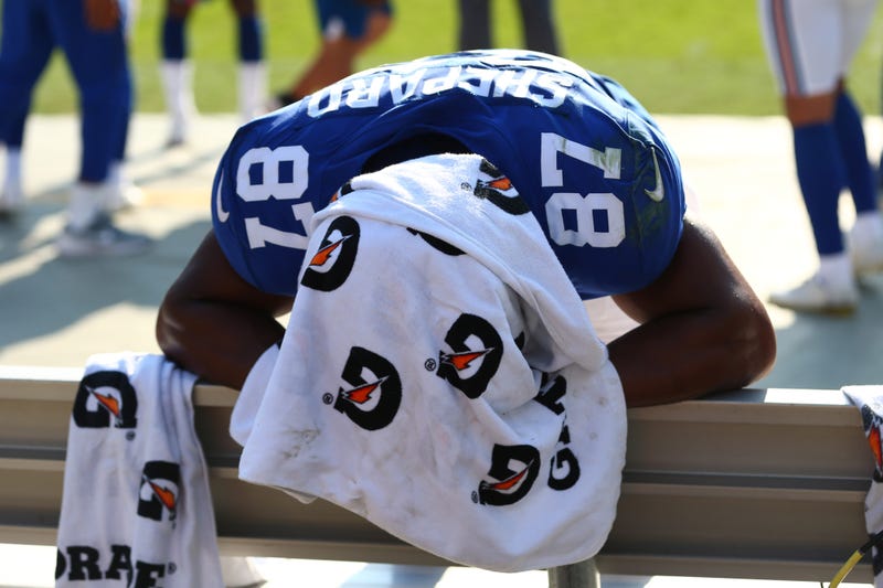 Sterling Shepard and the Giants are off to an 0-2 start to the 2019 season.
