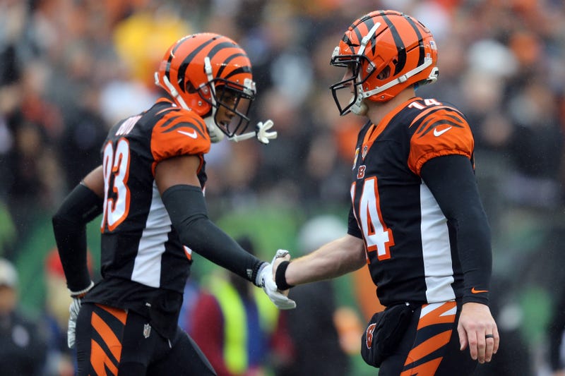 Tyler Boyd (left) figures to become Andy Dalton's favorite target early in 2019.