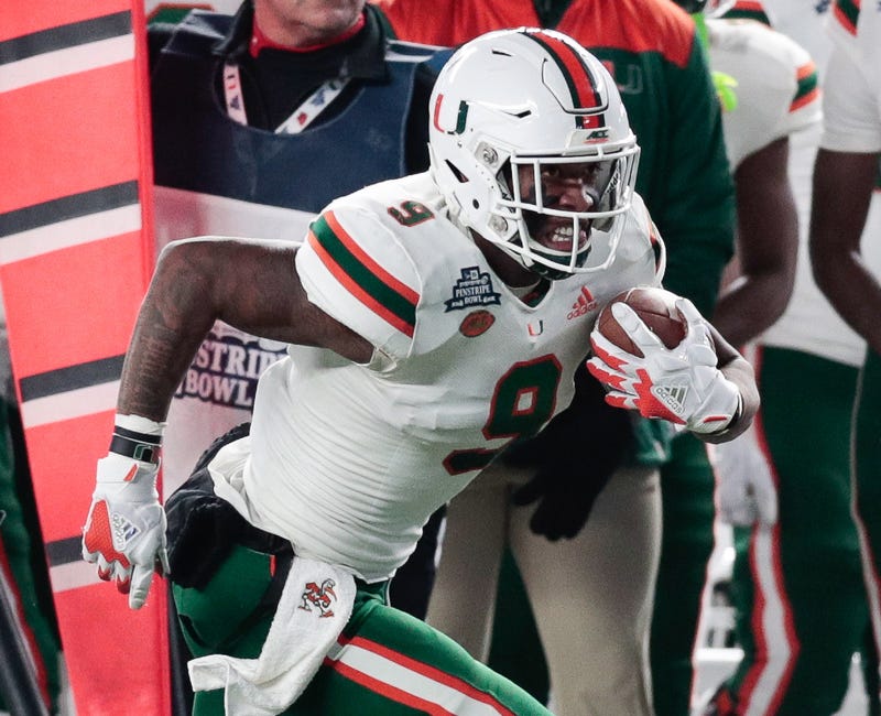 Miami TE Brevin Jordan