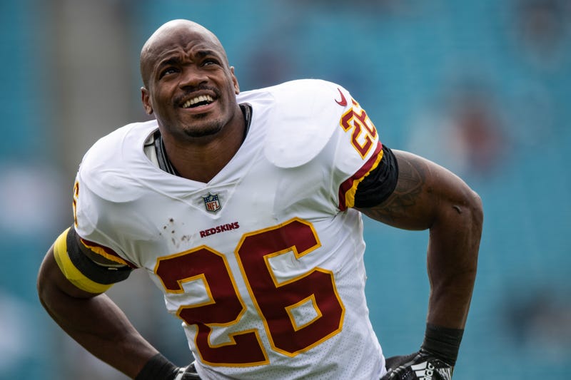Future Hall of Famer Adrian Peterson is entering his second season with the Redskins.