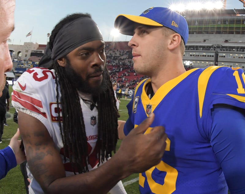 Richard Sherman and the 49ers will square off with Jared Goff and the 49ers in Week 6.