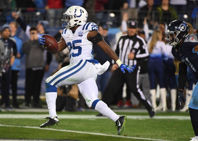 Marlon Mack and the Colts will face the Titans in Week 2.