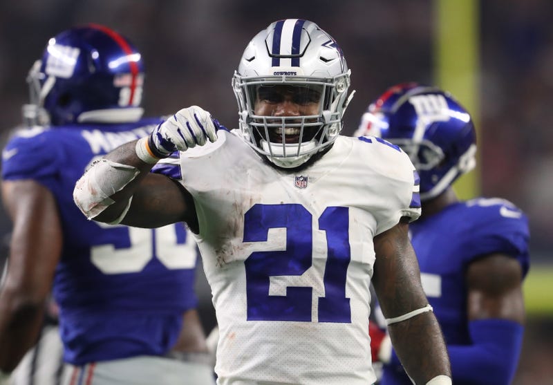 Ezekiel Elliott will play in Week 1 after signing a new contract with the Cowboys.