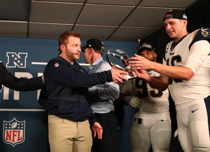 Jared Goff led the Rams to the NFC title last season.