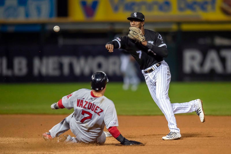 Christian Vazquez and Tim Anderson