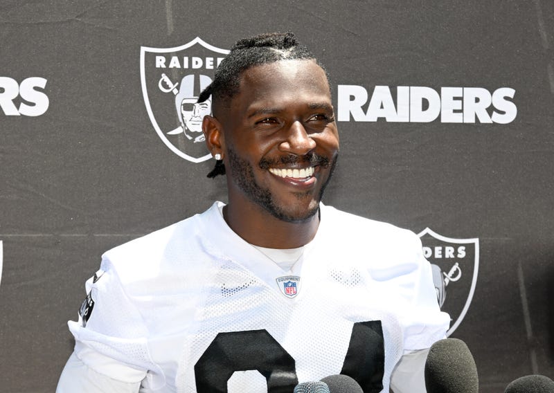 Antonio Brown was traded to the Raiders from the Steelers.