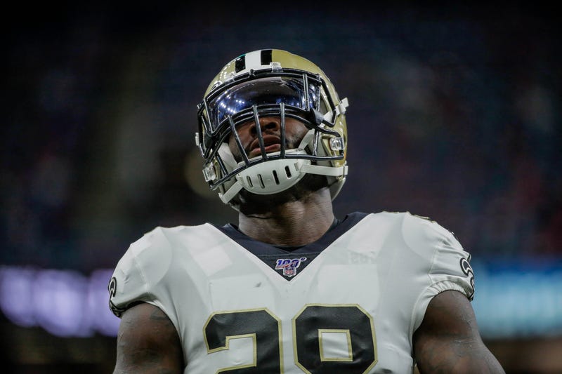 Latavius Murray is in his first season with the New Orleans Saints.
