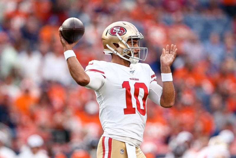 Jimmy Garoppolo had a poor showing in his return from an ACL injury.