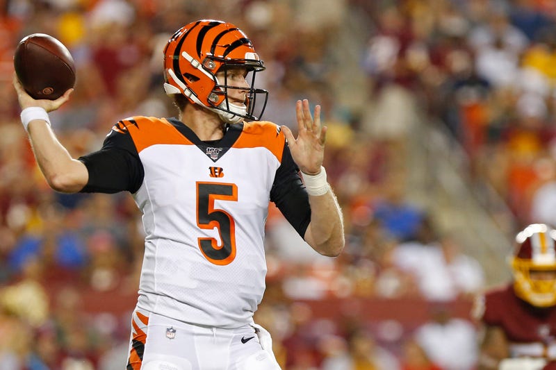 Ryan Finley will make his starting debut for the Bengals in Week 10.