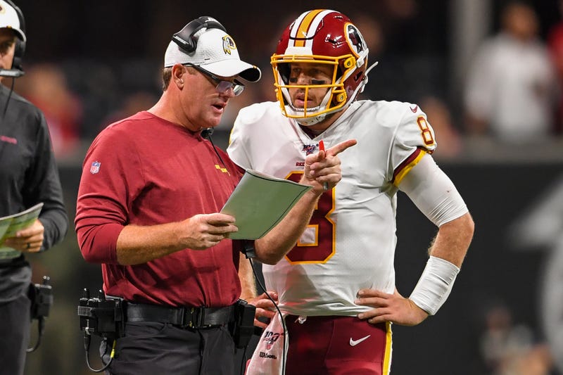Jay Gruden tabbed Case Keenum as the Redskins starter to open the 2019 season.