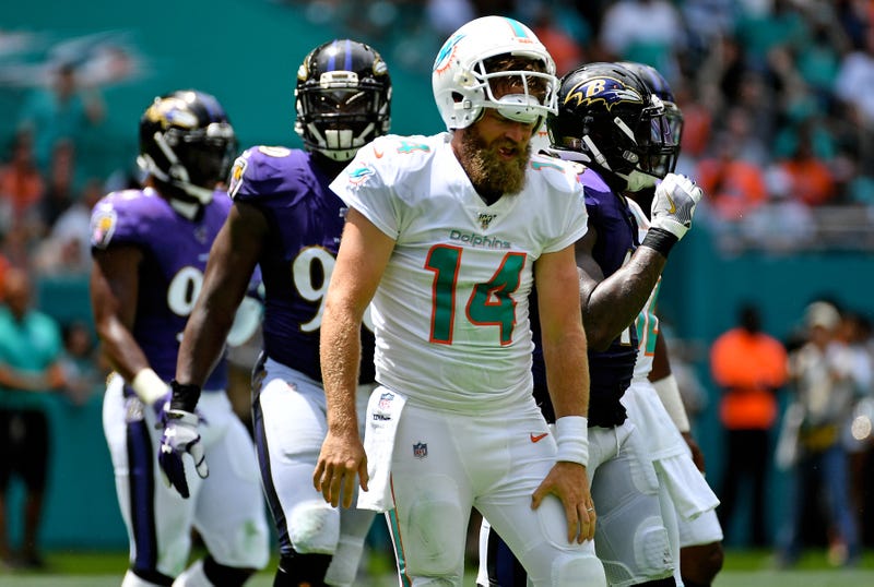 Ryan Fitzpatrick and the Dolphins took a beating in Week 1.