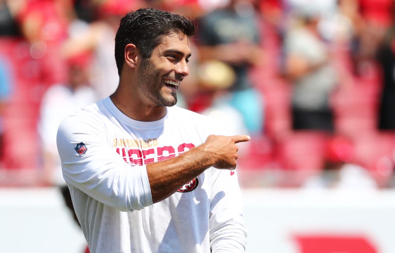Jimmy Garoppolo and the 49ers are off to a surprise 2-0 start.