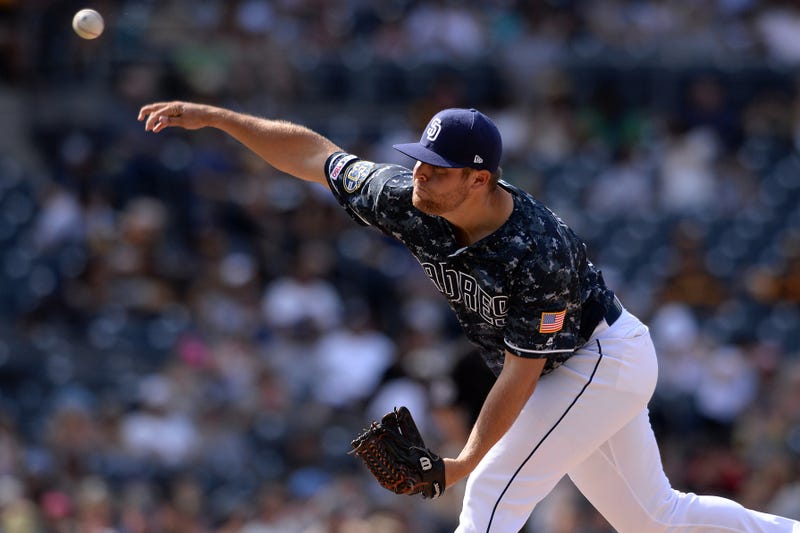 Bednar pitching for San Diego