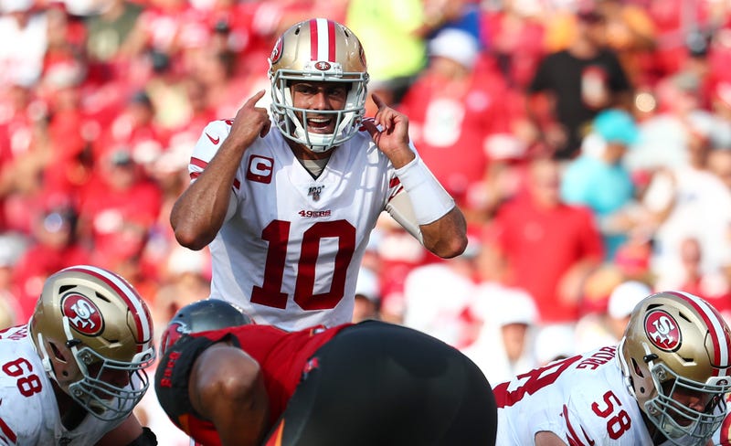 Jimmy Garoppolo and the 49ers have won two straight games.