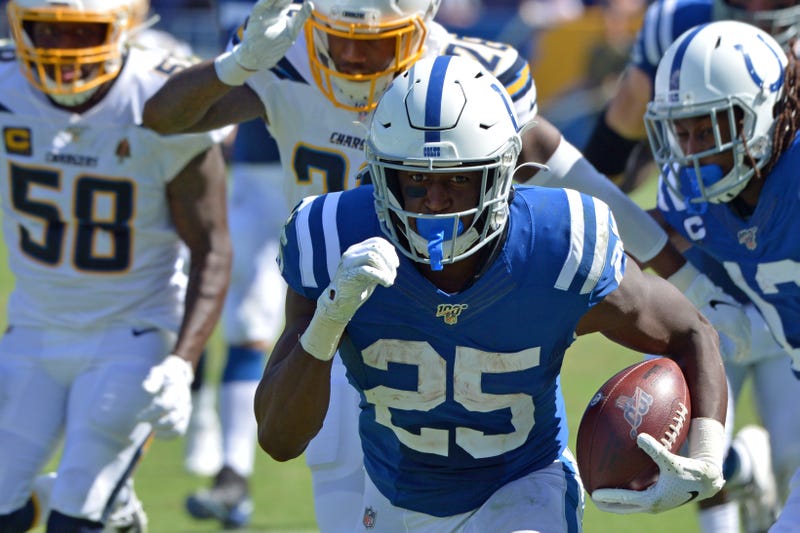 Marlon Mack and the Colts lost in overtime in Week 1.