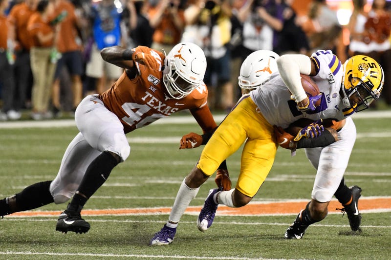 LSU and Texas football