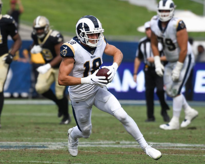 Cooper Kupp had a big day for the Rams Sunday.
