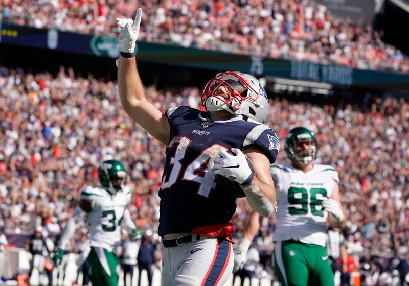 Rex Burkhead and the Patriots are undefeated.
