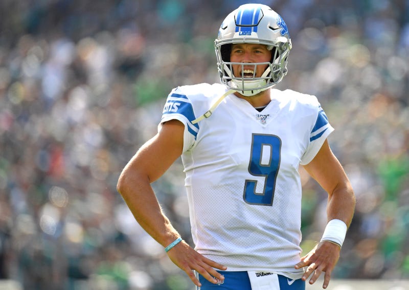 Matthew Stafford will lead the Lions on Monday Night Football.