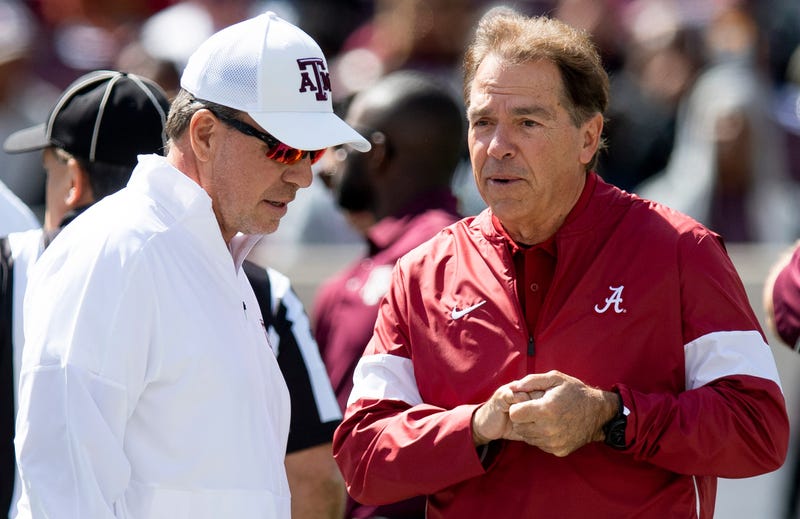 Nick Saban and Jimbo Fisher