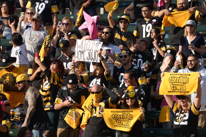 Steelers fans made a home game for the Chargers feel like an away game.
