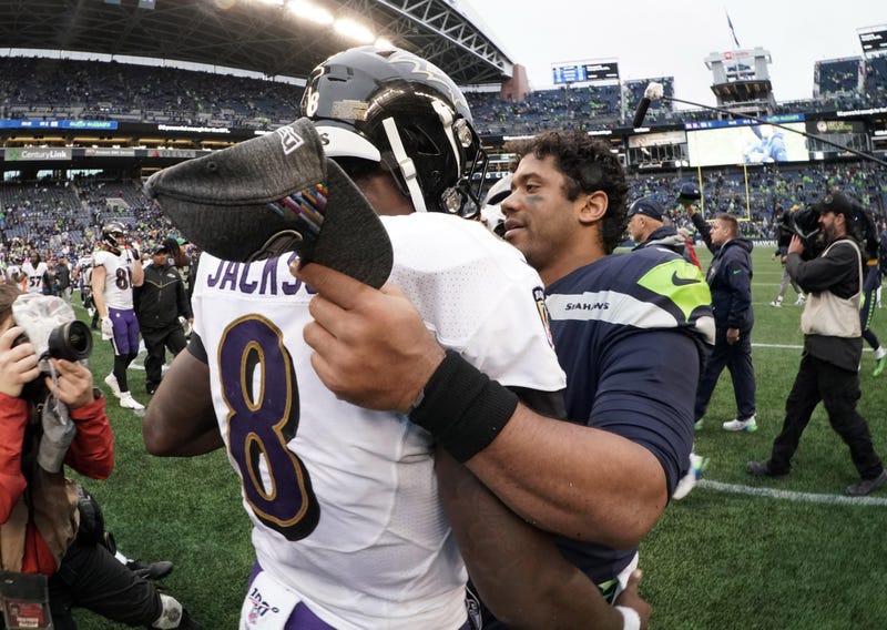 Russell Wilson and Lamar Jackson