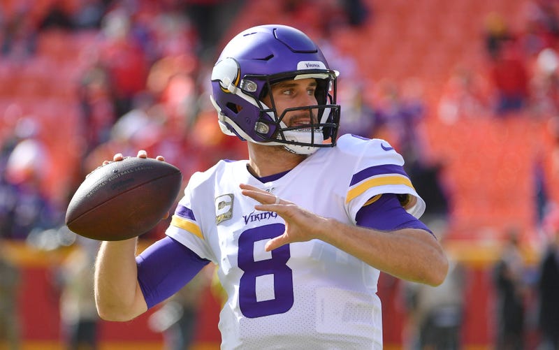 Kirk Cousins and the Vikings had their winning-streak snapped in Week 9.