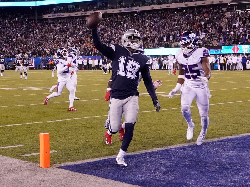 Amari Cooper had a touchdown on Monday Night Football.
