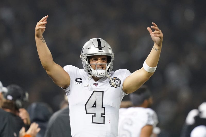 Derek Carr has had a bounce-back season in 2019 for the Raiders.