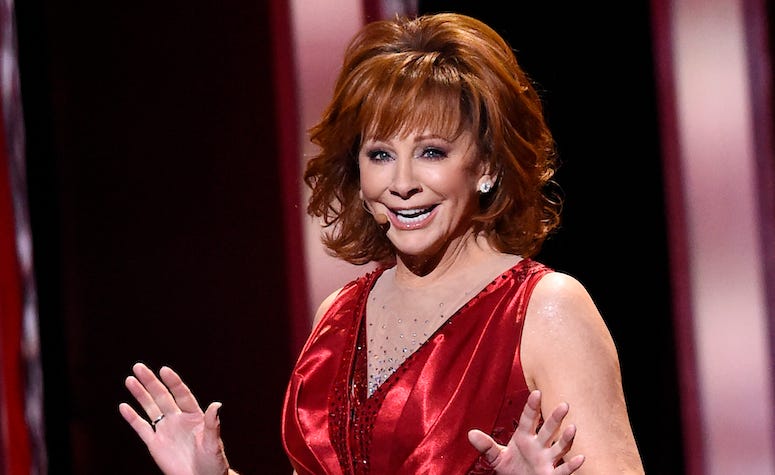 Reba McEntire on stage during the 53rd Country Music Association Award