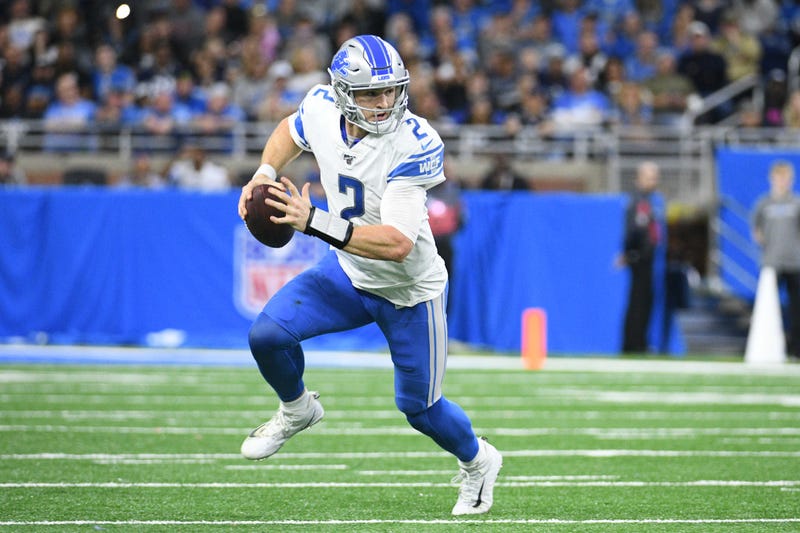 Jeff Driskel has stepped in for the injured Matthew Stafford.