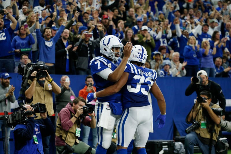 Jacoby Brissett helped the Colts to a win in his return from an MCL injury.