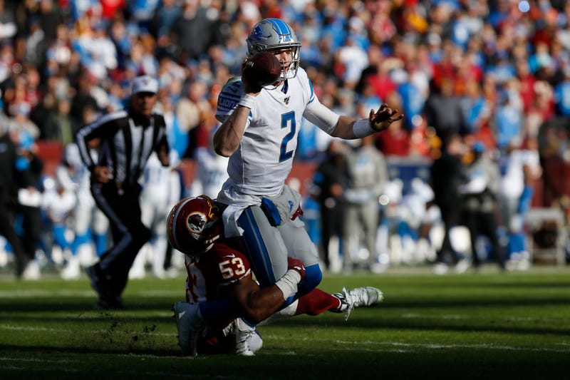 The Lions lost to the lowly Redskins in Week 12.