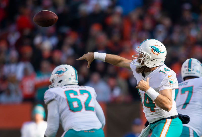 Ryan Fitzpatrick and the Dolphins lost in Week 12.
