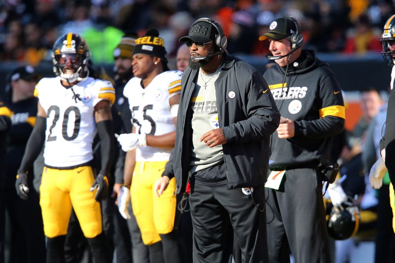 Steelers head coach Mike Tomlin and defensive coordinator Keith Butler