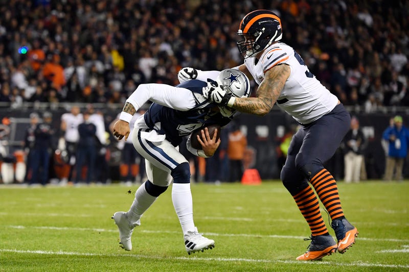 The Cowboys lost to the Bears on Thursday Night Football.