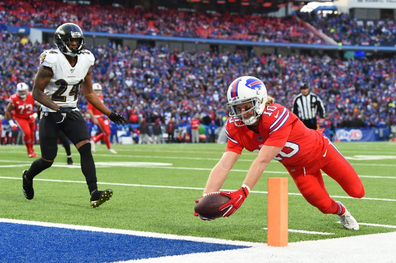 Coley Beasley and the Bills lost a close game against the Ravens.